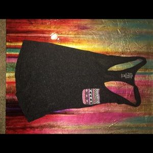 like new tank top with colorful aztec pocket